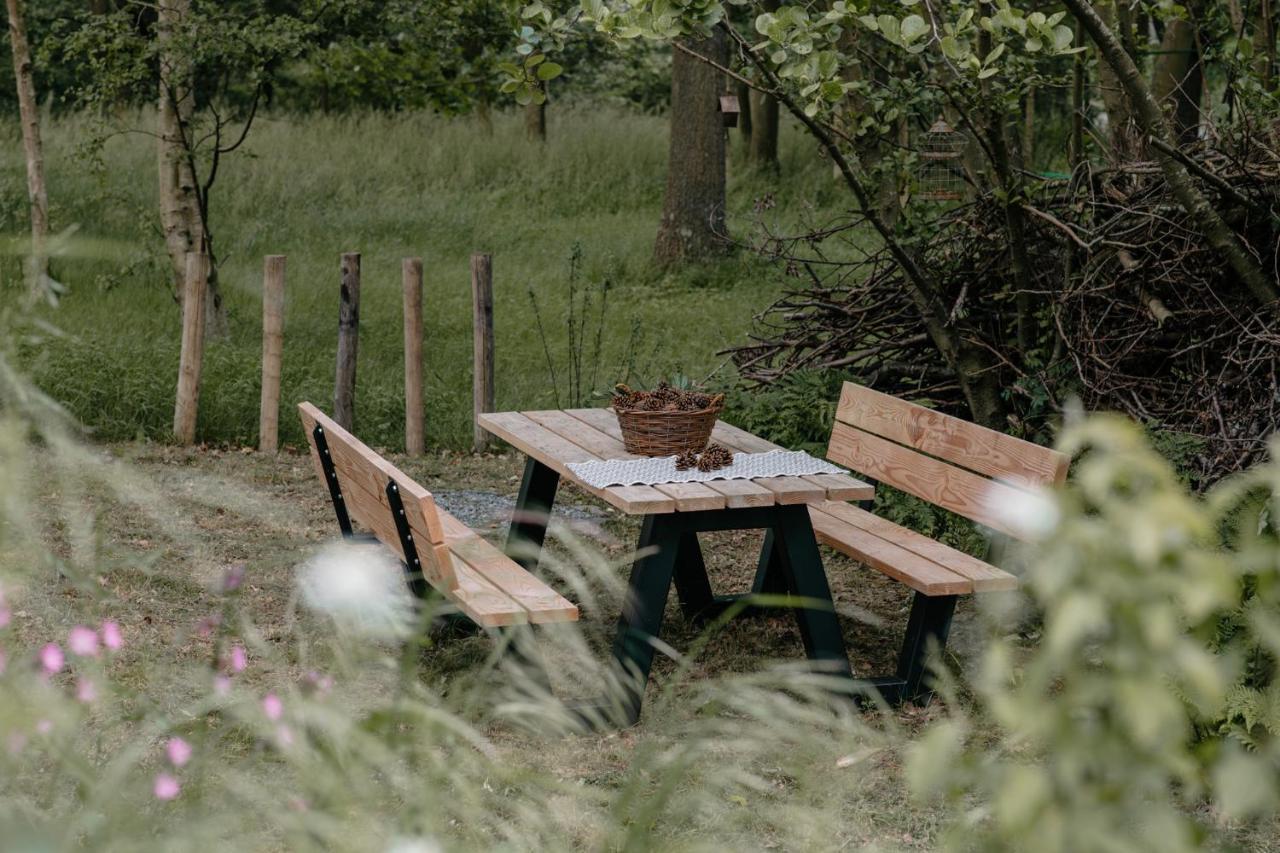 Villa Pipowagen De Zwerveling Aan Zee Oostkapelle Esterno foto